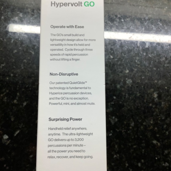 Hypervolt GO Handheld Percussion Massager - Picture 3 of 8